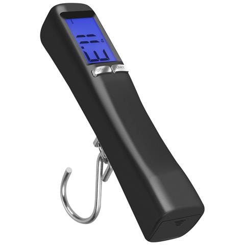 Bilancia Bagagli Digitale 50kg Lcd 4 Unità, Nero - Foto 1