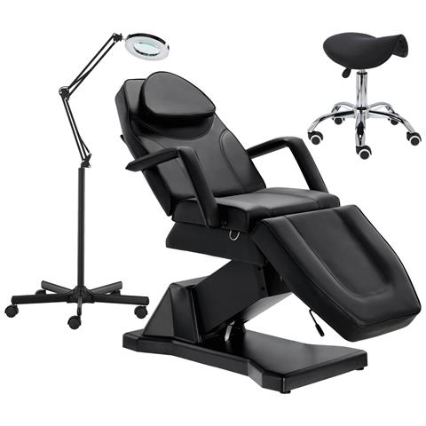 Set Cosmetico Sedia Cosmetica + Lampada Cosmetica Loupe + Sgabello Cosmetico - Foto 1