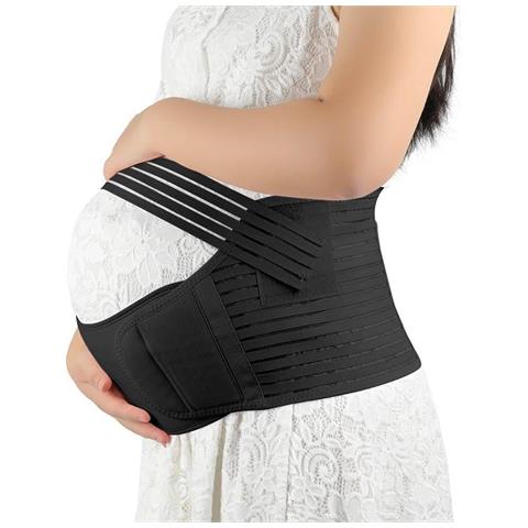 Fascia Di Supporto Regolabile Per La Gravidanza - Cintura Traspirante Per Sollievo Dal Mal Di Schiena L - Foto 1