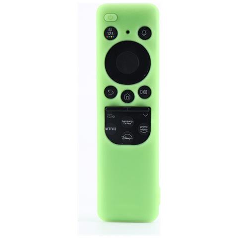 Custodia Protettiva In Silicone Compatibile Con Telecomando Solare Samsung Bn59-01432/01436 - Antiscivolo, Antiurto Green - Foto 2