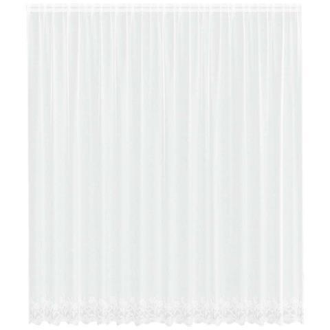 Tende con tende Floreale Bianco 400 x 260 cm Poliestere - Foto 1