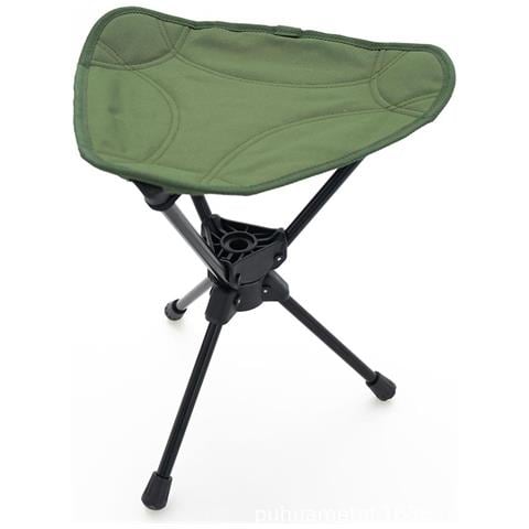Sgabello Treppiede Rotante Ultraleggero In Lega Di Alluminio - Portatile E Confortevole Green - Foto 1