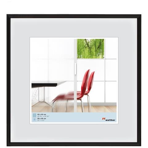 Galeria Cornice In Plastica 60x60 Nero - Foto 1