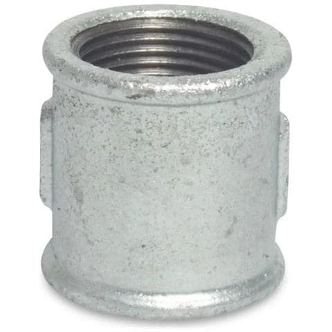 Manicotto Filettato In Ghisa Malleabile 3/4 Ig X Ig Per Impianti Idraulici - Foto 1