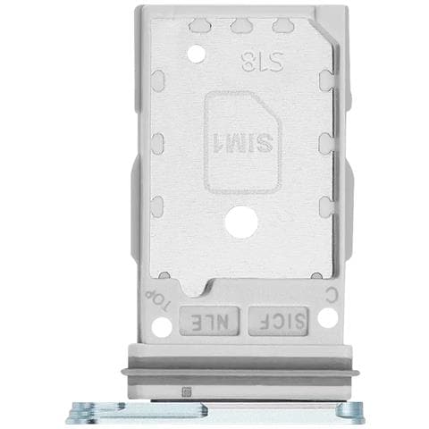 Cassetto Sim Originale Per Galaxy S25 / S25 Plus Dual Nano Sim, Blu Chiaro - Foto 1