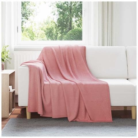 Coperte da Pile 24 pcs Rosa 200 x 150 cm Panno - Foto 2