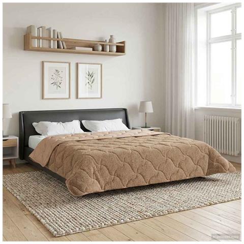 Duvet Estivo Talpa 220 x 260 cm Microfibra e Fleece Teddy - Foto 2