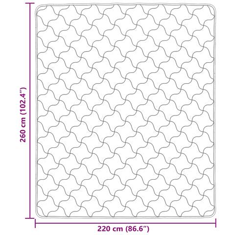 Duvet Estivo Talpa 220 x 260 cm Microfibra e Fleece Teddy - Foto 9