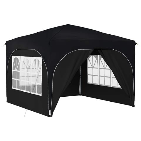 Tenda per feste a pop-up 290 x 290 x 245 cm Antracite - Foto 1