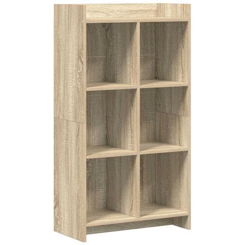 Libreria Rovere Sonoma 59 x 30 x 111 cm Legno ingegnerizzato - Foto 1