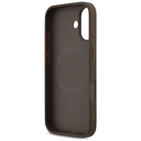 Custodia Per Iphone 17 Con Design A Righe Marroni Magsafe Di Guess - Foto 1