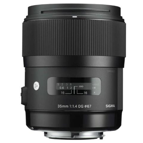 Obiettivo 35 mm F / 1.4 AF DG HSM Attacco Canon colore Nero - Foto 1