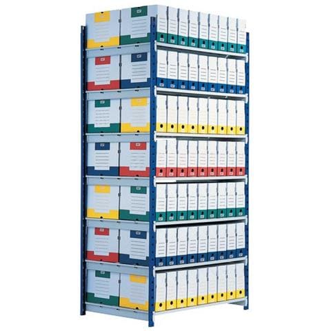 Scaffale Aggiunta in Acciaio 5 Ripiani Misura 125 x 70 x 200cm - Foto 1