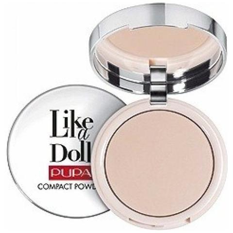 Like a Doll Compact Powder Cipria Compatta per Tutti i Tipi di Pelle n. 002 - Foto 2