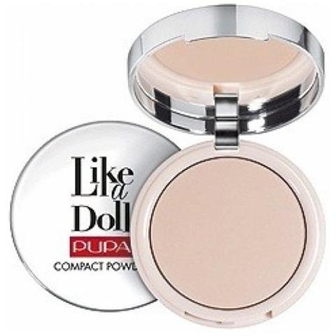 Like a Doll Compact Powder Cipria Compatta per Tutti i Tipi di Pelle n. 002 - Foto 1