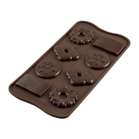 Stampo cioccolato bisquit easy choc 35x18mm h. 16mm 112.5ml silicone - Foto 5