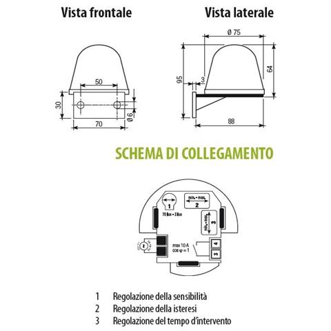 Interruttore Crepuscolare Da Parete Vereg - Vj57110000 - Foto 3