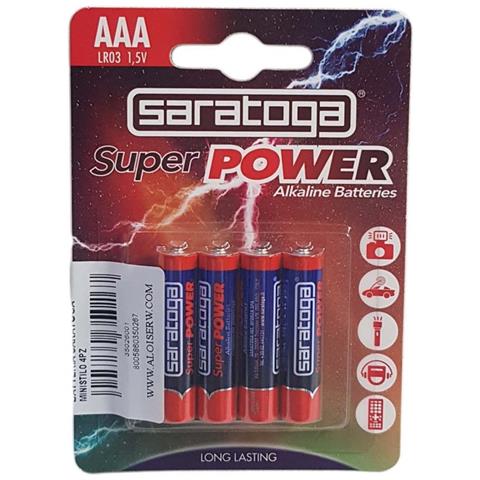 Batterie Alcaline Aaa Super Power Lr03 Batteria. - Foto 3