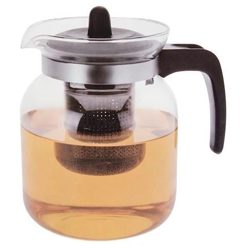 EMA CE4000020-Teiera con Filtro con Filtro Trasparente / 1,5 L, Colore: Nero - Foto 2