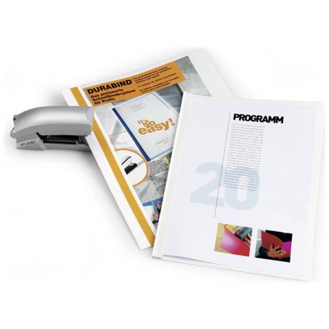 Cartellina Con Fermafoglio PVC Nero - Foto 3