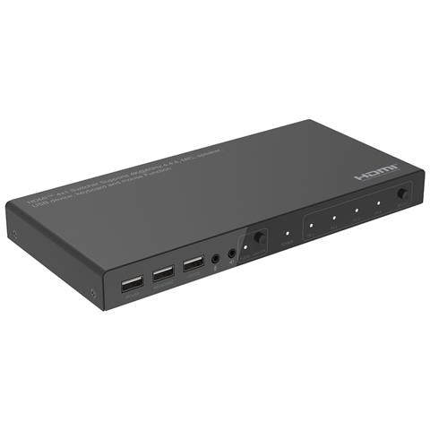 Switch 4x1 Hdmi 2.0 18g 4k@ 60hz, kma: Tastiera Mouse Speaker - Foto 1