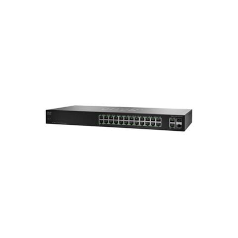 Ethernet Switch Cisco SG 102-24 24 Porte - 24 x RJ-45 - 2 x Slot espansione - 10/100/1000Base-T - Foto 1