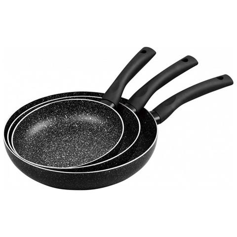 Set Di Padelle In Marmo Kh-1562 - Pentole Antiaderenti Resistenti - Foto 5