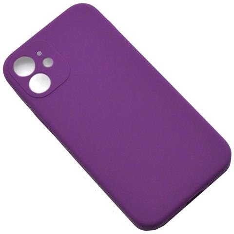 Custodia Tpu Silicone Lite Cover Soft-case Per Apple Iphone 12 Mini Purple - Foto 1