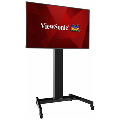 Supporto Per Monitor Con Carrello Ad Altezza Variabile E Controllo Motorizzato Per Display Da 42 Fino A 86 Vb-cnm-002 - Foto 2