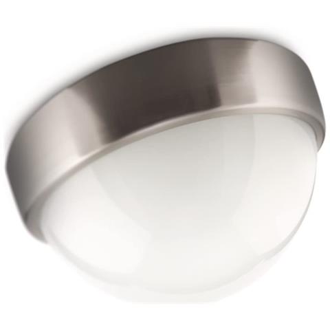 Da Wns Lampadario Da Soffitto Gr10q 1 X 38 W, Lampadina Inclusa, Max 38 W, 33 Cm, Acciaio - Foto 1