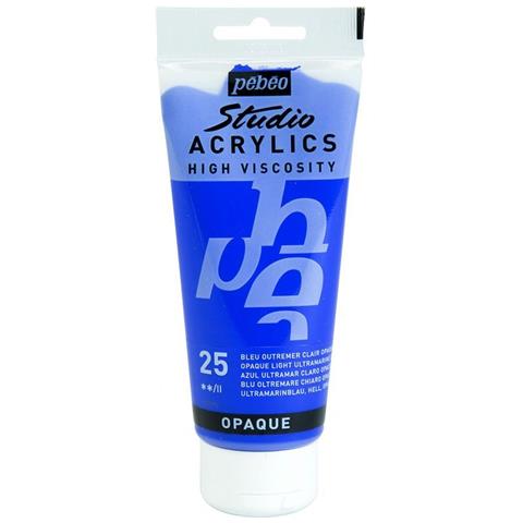 Pittura Acrilica Opaca - Blu Oltremare Chiaro - 100 Ml - Foto 1