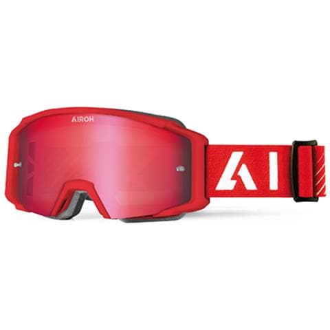 Mascherina Moto Xr1 Red Matt | Red Mirrored Lens - Foto 1