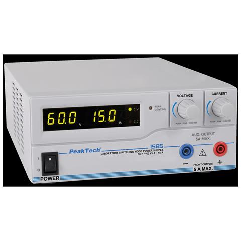 1585 - Labornetzgert, 60 V, 15 + 5 A, Fernsteuerbar Ber Usb (p 1585) - Foto 1