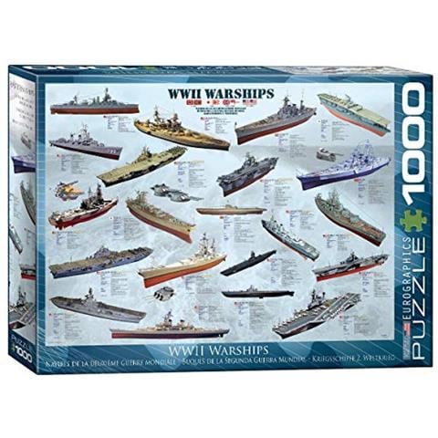 Puzzle Da 1000 Pezzi Con Navi Da Guerra Della Seconda Guerra Mondiale (6000-0133) - Foto 1