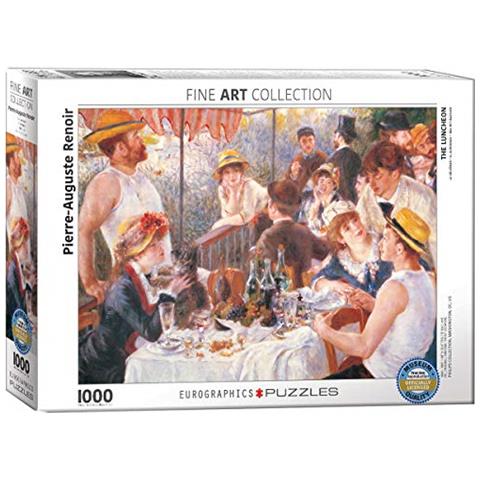 Pranzo Della Parte Nautica Di Pierre Auguste Renoir Puzzle Da 1000 Pezzi - Foto 1
