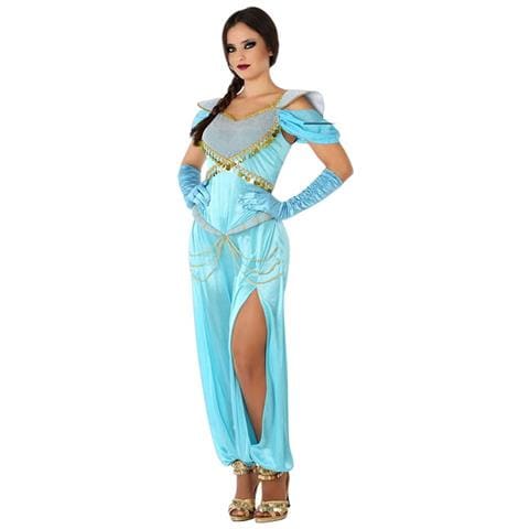 Costume Principessa Araba Azzurro Fantasia Xl - Foto 1