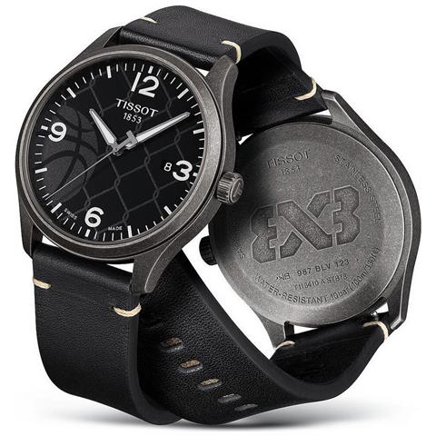 Orologio Uomo Tissot Gent Xl 3x3 Street Basketball - Special Pack. 2 Straps (ø 45 Mm) - Foto 3