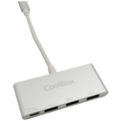 COO-HUC3U3PD hub di interfaccia USB 3.2 Gen 1 (3.1 Gen 1) Type-C 5000 Mbit /s Alluminio - Foto 1