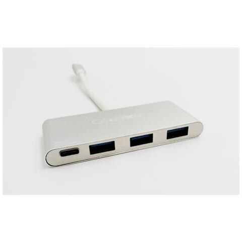 COO-HUC3U3PD hub di interfaccia USB 3.2 Gen 1 (3.1 Gen 1) Type-C 5000 Mbit /s Alluminio - Foto 2