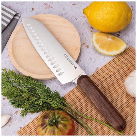 Coltello Santoku Oslo Acciaio Inossidabile 17,5 Cm - Foto 2