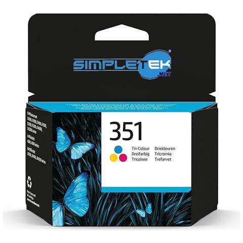 Cartuccia Rigenerata Compatibile Con Hp 351 Deskjet D4245 D4260 D4263 Cb338ee - Foto 1