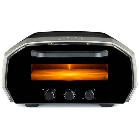 Forno per Pizza UU-P12B00 Portatile per Esterno Temperatura Aggiunta 450°C Colore Nero - Foto 1