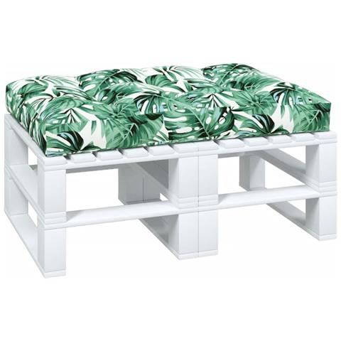 Cuscino Per Pallet Verde 120x80x12 Cm In Tessuto - Foto 3