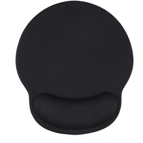 Tappetino Per Mouse Ergonomico Con Poggiapolsi Black - Foto 2