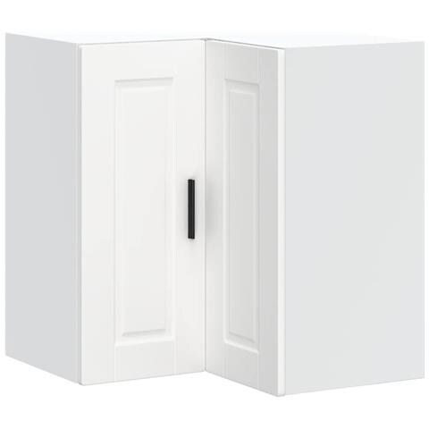 Pensile Da Cucina Ad Angolo Porto Bianco In Legno Multistrato - Foto 2