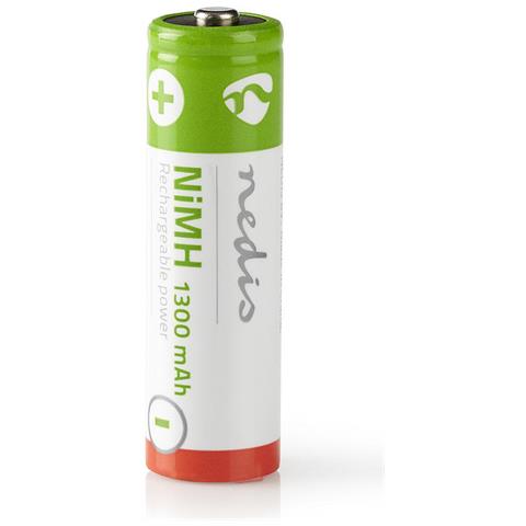 Confezione Di 4 Batterie Nimh Aa 1,2v Dc 1300mah Pre-caricate, - Foto 1