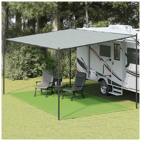 Tappeto da Tenda Verde Chiaro 300x500 cm HDPE - Foto 2