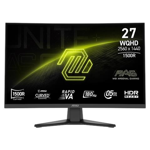 MAG 275CQFDE E18 Monitor PC 68,6 cm (27") 2560 x 1440 Pixel Wide Quad HD Nero - Foto 1