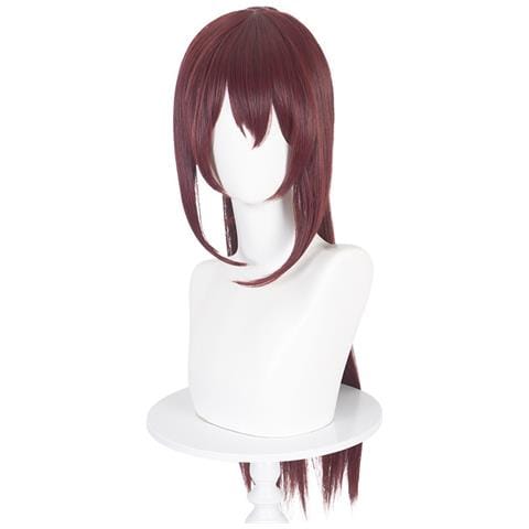 Parrucca Cosplay Marrone - Capelli Sintetici Termoresistenti Per Giochi Di Ruolo Anime E Feste - Foto 1