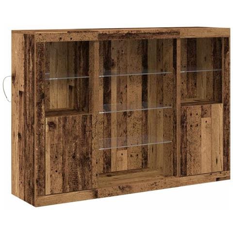 Credenza Legno vecchio 142.5 x 37 x 100 cm Legno multistrato - Foto 1